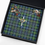 To My Beautiful Soulmate Necklace In Your Eyes I Have Found My Home Clan MacNeill Of Barra Ancient Tartan Cross Dancing Necklace