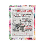 Scotstee Shop - Personalized Gift Quote For Wife Birthday, Wife Couple Wedding Family Gifts Fleece Blanket