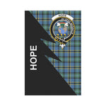Scotstee Shop Hope Tartan Garden Flag - Flash Style