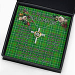To My Beautiful Soulmate Necklace In Your Eyes I Have Found My Home Clan Galloway Hunting Tartan Cross Dancing Necklace