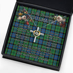 To My Beautiful Soulmate Necklace In Your Eyes I Have Found My Home Clan Forsyth Ancient Tartan Cross Dancing Necklace