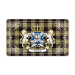 Doormat - Welcome Mat Scottish Dunlop Hunting Clan Badge Tartan Door Mat, Plaid Doormat