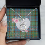 Rising Phoenix Necklace - Valentine Necklace Clan Whitelaw Tartan Gift for Girlfriend, Gift for My Wife Rising Phoenix Necklace