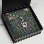 To My Beautiful Soulmate Necklace In Your Eyes I Have Found My Home Clan Farquharson Modern Tartan Rising Phoenix Necklace