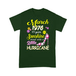 Womens March 1976 Birthday Gifts March Girl Birthday Shirt 45th Birthday Shirt 45th birthday t shirt - Scotstee Shop