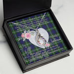 Rising Phoenix Necklace - Valentine Necklace Clan Forbes Tartan Gift for Girlfriend, Gift for My Wife Rising Phoenix Necklace
