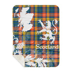 Sherpa Blanket - Tartan Blanket Thistle and Lion Scottish Clan Buchanan Ancient Plaid Blanket, plaid sherpa blanket queen,purple sherpa blanket,queen sherpa blanket,queen size sherpa blanket,red sherpa blanket,scottish tartan blankets,sherpa blanket,sherpa christmas blanket
