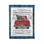 Tartan Blanket Vintage Red Truck with Christmas Tree Family Scottish Clan MacCorquodale plaid blanket, red plaid blanket, buffalo plaid blanket, green plaid blanket, plaid fleece blanket, blue plaid blanket, red tartan blanket, tartan plaid blanket, black and white plaid blanket, , christmas plaid blanket, orange plaid blanket, tartan plaid throw blanket, pink plaid blanket, brown plaid blanket, buffalo check blanket