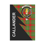 Scotstee Shop Callender  Tartan Garden Flag - Flash Style