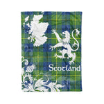 Tartan Plaid Fleece Blanket Tartan Blanket Thistle and Lion Scottish Clan Marjoribanks Ancient Plaid Blanket, tartan blanket, plaid blanket, red plaid blanket, buffalo plaid blanket, green plaid blanket, plaid fleece blanket, blue plaid blanket, red tartan blanket, tartan plaid blanket, black and white plaid blanket, christmas plaid blanket, orange plaid blanket, tartan plaid throw blanket, pink plaid blanket, brown plaid blanket, buffalo check blanket