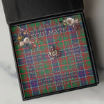To My Beautiful Soulmate Necklace In Your Eyes I Have Found My Home Clan Adam Ancient Tartan Crown Pendant Necklace