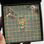 To My Beautiful Soulmate Sunflower Necklace In Your Eyes I Have Found My Home Clan Pollock Hunting Tartan Jewelry For Girlfriend
