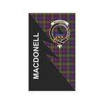 Scotstee Shop MacDonell of Glengarry Tartan Garden Flag - Flash Style