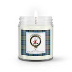 Soy Wax Candle - Buffalo Plaid Candle Clan Crest Badge Colquhoun Ancient Tartan Plaid Soy Wax Candle, oil candle, candle handmade, wax candle, soy wax, nature wax, natural soy wax, natural soy candles, natural candle
