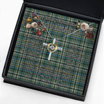To My Beautiful Soulmate Necklace In Your Eyes I Have Found My Home Clan Scott Green Ancient Tartan Cross Dancing Necklace