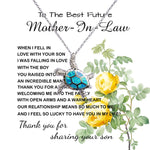 Opal Turtle Necklace - Mother-In-Law Necklace, Thank You To Mother-In-Law Necklace Gift