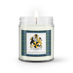 Soy Wax Candle - Buffalo Plaid Candle Campbell Ancient Family Crest Tartan Plaid Soy Wax Candle, oil candle, candle handmade, wax candle, soy wax, nature wax, natural soy wax, natural soy candles, natural candle