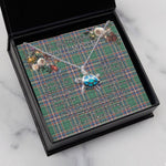 Sea Turtle Necklace To My Beautiful Soulmate Necklace In Your Eyes I Have Found My Home Clan MacFarlane Hunting Tartan Blue Turtle Necklace