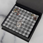 To My Beautiful Soulmate Necklace In Your Eyes I Have Found My Home Clan Erskine Black and White Tartan Rising Phoenix Necklace