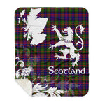Sherpa Blanket - Tartan Blanket Thistle and Lion Scottish Clan Hewitt Plaid Blanket, plaid sherpa blanket queen,purple sherpa blanket,queen sherpa blanket,queen size sherpa blanket,red sherpa blanket,scottish tartan blankets,sherpa blanket,sherpa christmas blanket