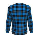 Scotstee Shop Tartan Plaid Sweatshirt, plaid sweatshirt, christmas sweatshirt, christmas sweatshirt womens, mens christmas sweatshirt, buffalo plaid sweatshirt,Clan Ramsay Blue Ancient Sweatshirt