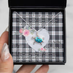 Sea Turtle Necklace Gift for My Beautiful Girlfriend Valentines Necklace Clan MacRae Dress Modern Tartan Blue Turtle Necklace, Valentine Necklace Gift for Girlfriend Clan Mitchell Ancient Tartan Sunflower Pendant Necklace, Scottish Tartan Jewelry, valentine necklace, necklace girlfriend, necklace for wife, cute necklaces for girlfriend, jewelry for girlfriend, to my soulmate necklace, to my future wife necklace