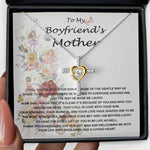 Cross Dancing Necklace - Mother-In-Law Necklace, To My Boyfriend's Mom Gift, Future Mother-In-Law Necklace