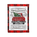 Tartan Blanket Vintage Red Truck with Christmas Tree Family Scottish Clan Wemyss plaid blanket, red plaid blanket, buffalo plaid blanket, green plaid blanket, plaid fleece blanket, blue plaid blanket, red tartan blanket, tartan plaid blanket, black and white plaid blanket, , christmas plaid blanket, orange plaid blanket, tartan plaid throw blanket, pink plaid blanket, brown plaid blanket, buffalo check blanket