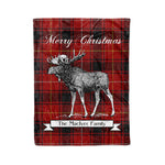 Tartan Blanket With Moose Clan MacIver Plaid Blanket Tartan Plaid Fleece Blanket, Christmas Blanket, tartan blanket, plaid blanket, red plaid blanket, buffalo plaid blanket, green plaid blanket, plaid fleece blanket, blue plaid blanket, red tartan blanket, tartan plaid blanket, black and white plaid blanket, christmas plaid blanket, orange plaid blanket, tartan plaid throw blanket, pink plaid blanket, brown plaid blanket, buffalo check blanket
