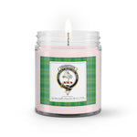 Soy Wax Candle - Buffalo Plaid Candle Clan Crest Badge Cranstoun Ancient Tartan Plaid Soy Wax Candle, oil candle, candle handmade, wax candle, soy wax, nature wax, natural soy wax, natural soy candles, natural candle