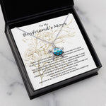 Opal Turtle Necklace - Mom Necklace, Mother-In-Law Necklace, To My Boyfriend's Mom Necklace, Gift For Boyfriend's Mom Mother's Day Necklace