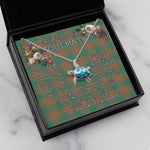 Sea Turtle Necklace To My Beautiful Soulmate Necklace In Your Eyes I Have Found My Home Clan Menzies Green Ancient Tartan Blue Turtle Necklace