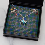 Sea Turtle Necklace To My Beautiful Soulmate Necklace In Your Eyes I Have Found My Home Clan Cockburn Ancient Tartan Blue Turtle Necklace