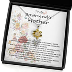 Sunflower Pendant Necklace - Mother-In-Law Necklace, To My Boyfriend's Mom Gift, Future Mother-In-Law Necklace