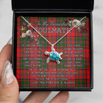 Sea Turtle Necklace To My Beautiful Soulmate Necklace In Your Eyes I Have Found My Home Clan Stewart of Appin Tartan Blue Turtle Necklace, Valentine Necklace Gift for Girlfriend Clan Mitchell Ancient Tartan Sunflower Pendant Necklace, Scottish Tartan Jewelry, valentine necklace, necklace girlfriend, necklace for wife, cute necklaces for girlfriend, jewelry for girlfriend, to my soulmate necklace, to my future wife necklace