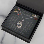 To My Beautiful Soulmate Necklace In Your Eyes I Have Found My Home Clan Forbes of Druinnor Tartan Rising Phoenix Necklace