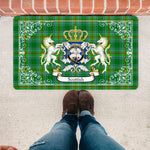 Doormat - Welcome Mat Scottish Cranstoun Ancient Tartan Door Mat, Plaid Doormat