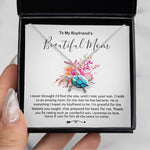 Opal Turtle Necklace - Mother-In-Law Necklace, Necklace Gift For Boyfriend's Mom, To My Boyfriend's Mom Gift, Future Mother-In-Law