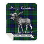 Scotstee Shop Plaid Tartan Blanket With Moose Clan MacCallum Plaid Blanket, plaid blanket australia,plaid blanket canada,plaid christmas blanket,plaid fleece sherpa blanket,plaid sherpa blanket canada,plaid sherpa blanket lipstick,plaid sherpa blanket pink,plaid sherpa blanket queen