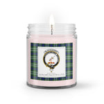 Soy Wax Candle - Buffalo Plaid Candle Clan Crest Badge Blackadder Tartan Plaid Soy Wax Candle, oil candle, candle handmade, wax candle, soy wax, nature wax, natural soy wax, natural soy candles, natural candle