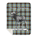 Scotstee Shop Plaid Tartan Blanket With Moose Clan Bell Plaid Blanket, plaid blanket australia,plaid blanket canada,plaid christmas blanket,plaid fleece sherpa blanket,plaid sherpa blanket canada,plaid sherpa blanket lipstick,plaid sherpa blanket pink,plaid sherpa blanket queen