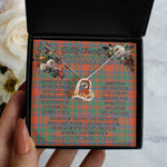 To My Beautiful Soulmate Necklace In Your Eyes I Have Found My Home Clan MacKintosh Ancient Tartan Forever Love Necklace