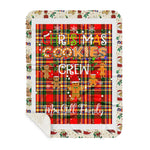 Personalized Gift Tartan Plaid Blanket Clan MacGill With Christmas Cookie Baking Crew Christmas Gift Sherpa Blanket, tartan sherpa blanket,buffalo plaid sherpa blanket,christmas sherpa blanket,Christmas Throw Blanket,green plaid sherpa blanket,green sherpa blanket