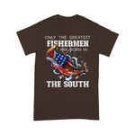Scotstee Shop - The South Fishing Greatest Fisherman American Flag Southern 4th Of July Shirt