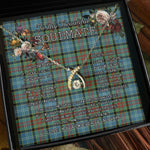 To My Beautiful Soulmate Necklace In Your Eyes I Have Found My Home Clan Porterfield Tartan Wishbone Dancing Necklace