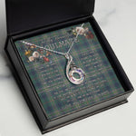 To My Beautiful Soulmate Necklace In Your Eyes I Have Found My Home Clan Kennedy Tartan Rising Phoenix Necklace
