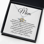 Cross Dancing Necklace - Mom Necklace - To My Mom - Love You Always And Forever
