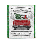 Tartan Blanket Vintage Red Truck with Christmas Tree Family Scottish Clan Cranstoun Ancient plaid blanket, red plaid blanket, buffalo plaid blanket, green plaid blanket, plaid fleece blanket, blue plaid blanket, red tartan blanket, tartan plaid blanket, black and white plaid blanket, , christmas plaid blanket, orange plaid blanket, tartan plaid throw blanket, pink plaid blanket, brown plaid blanket, buffalo check blanket