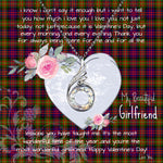 Rising Phoenix Necklace - Valentine Necklace Clan Carnegie Modern Tartan Gift for Girlfriend, Gift for My Wife Rising Phoenix Necklace