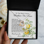 Love Dancing Necklace - Mother-In-Law Necklace, Thank You To Mother-In-Law Necklace Gift